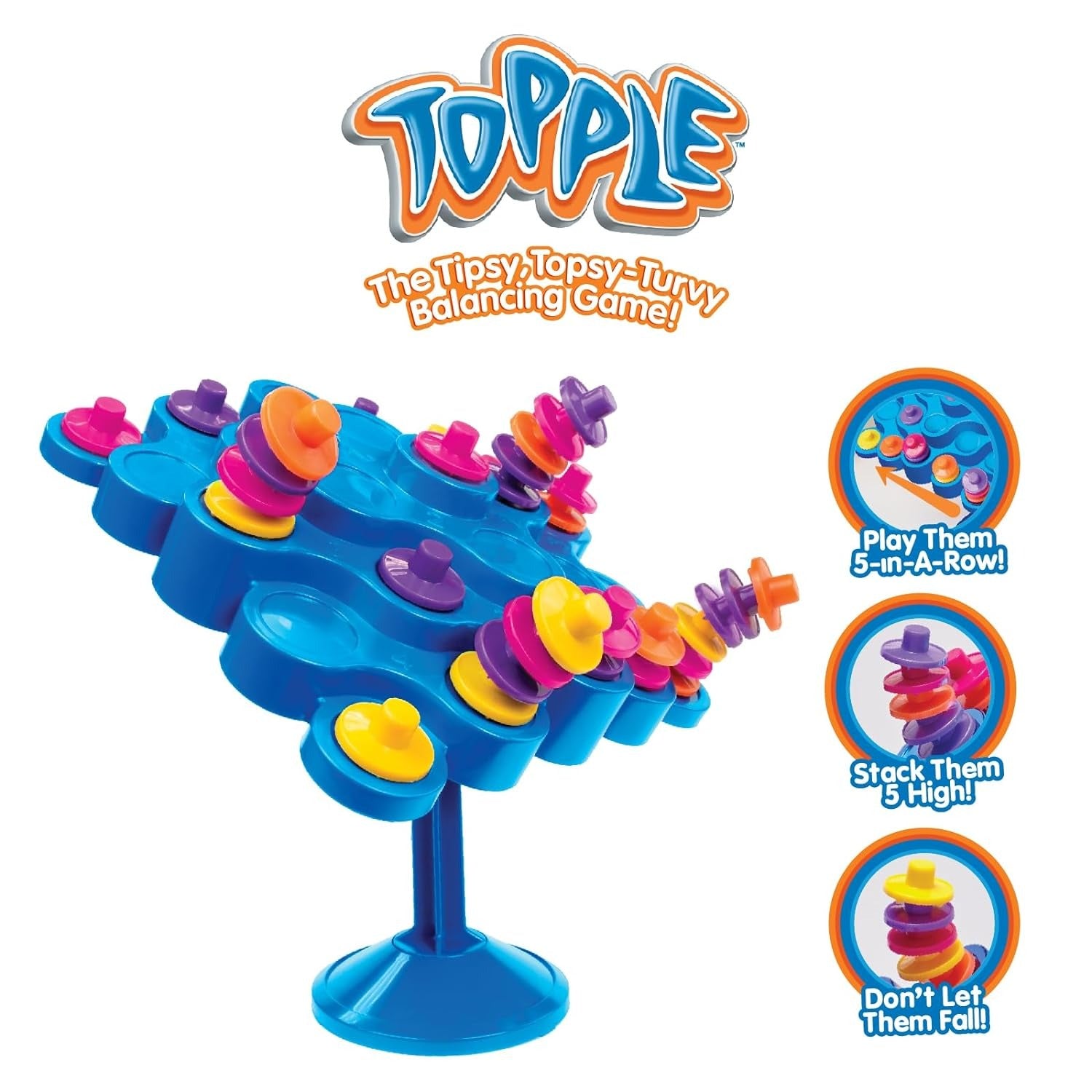 Topple Balance Family Game - 730 - Default Title - Odeez | Educational Toys Pakistan