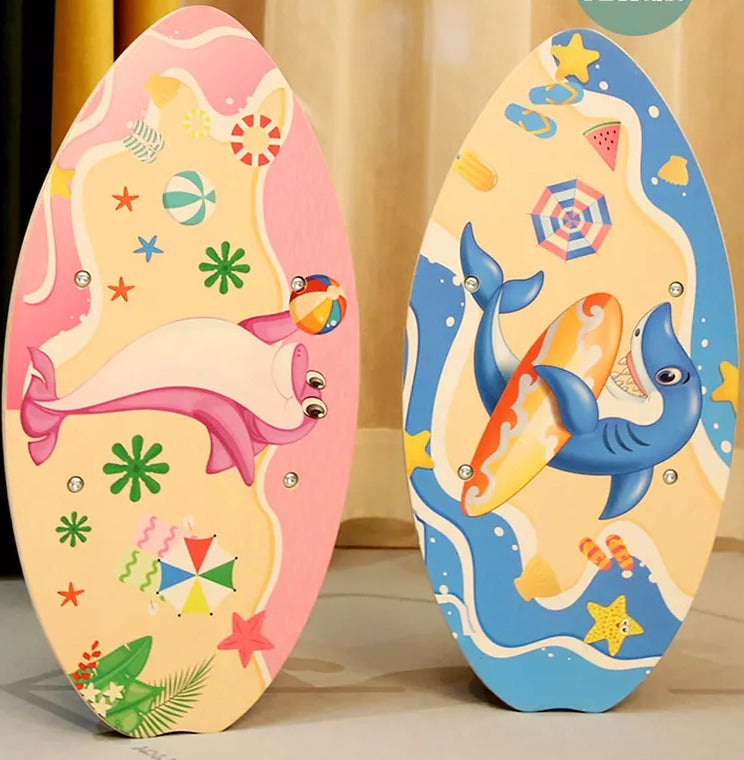 DIY Wooden Balance Board for Kids - 114 - Default Title - Odeez | Educational Toys Pakistan