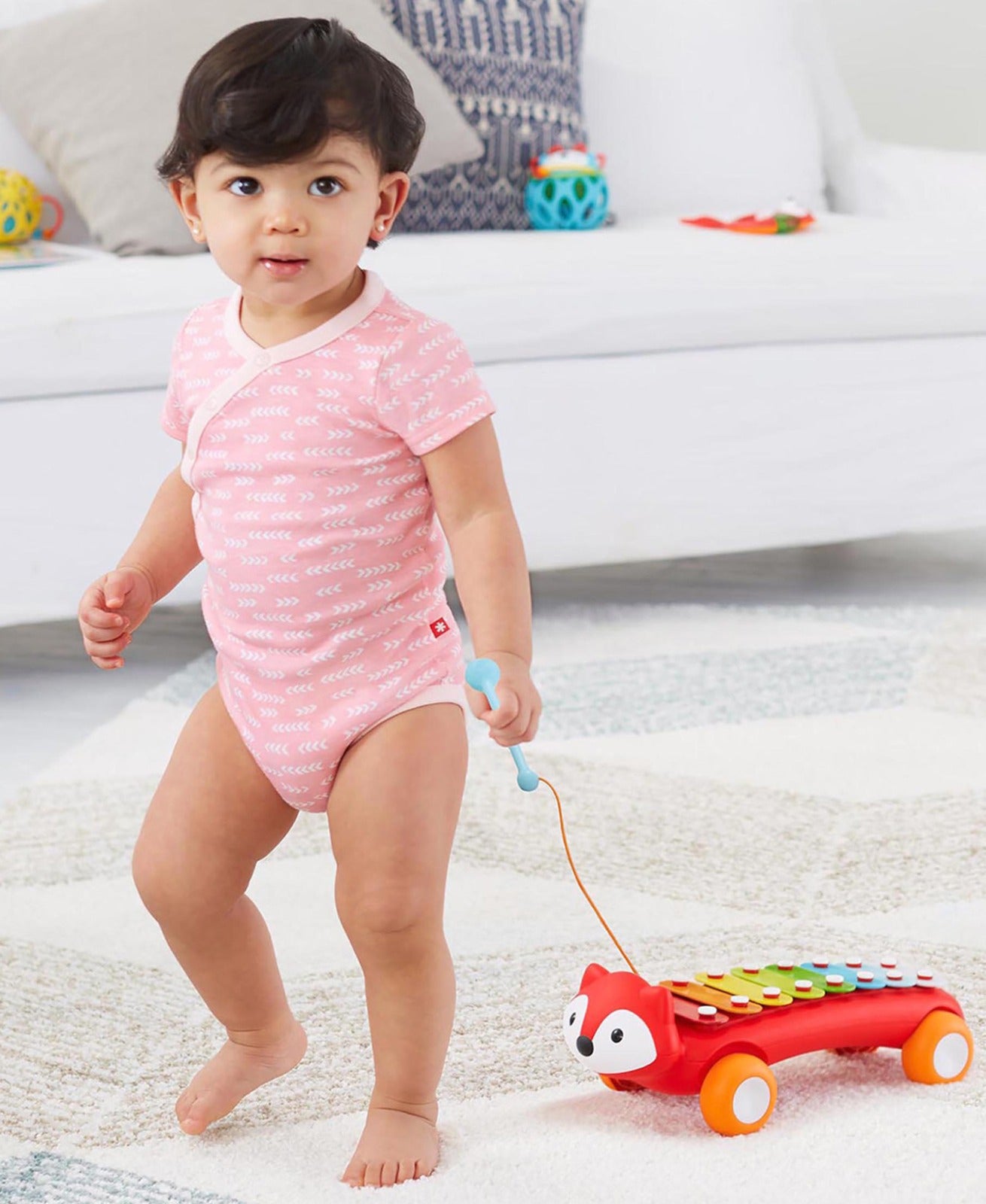 Cute Tiger Animal Xylophone - 055 - Default Title - Odeez | Educational Toys Pakistan