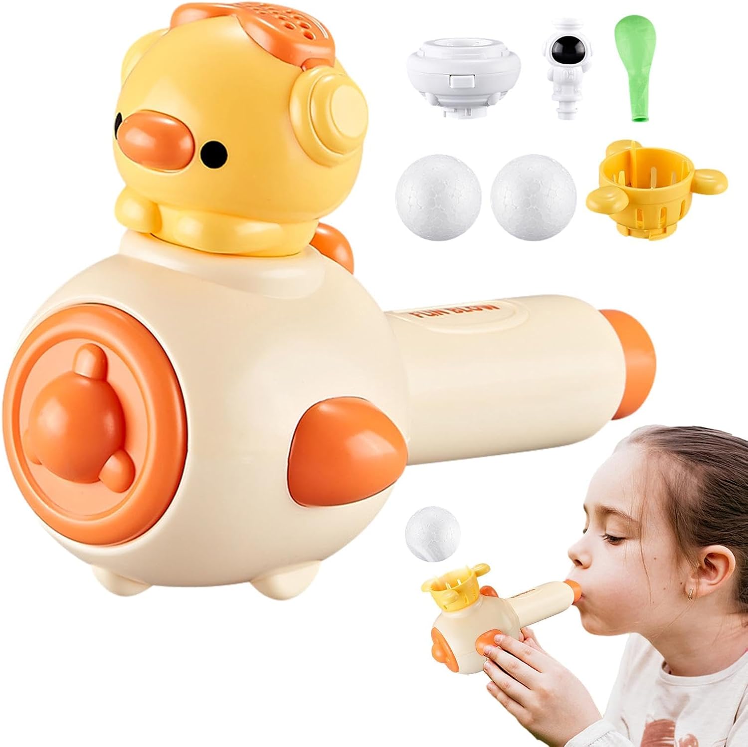 3in1 Blower Floating Balloon Ball Activity - 92A - Default Title - Odeez | Educational Toys Pakistan