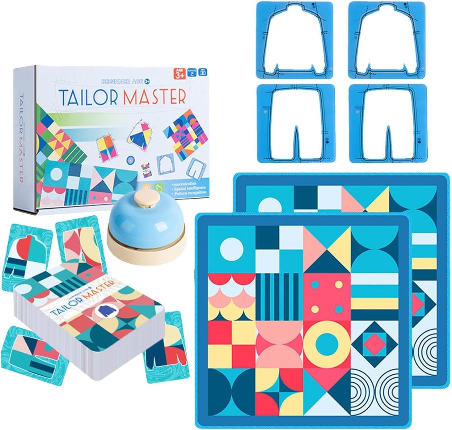 Tailor Master Interactive Pattern Challenge Game - Multiplayer - Default Title - Odeez | Educational Toys Pakistan