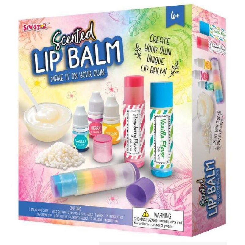 DIY Scented Lip Balm - Nourish And Delight Your Lips Sceince Kit - 049 - Default Title - Odeez | Educational Toys Pakistan