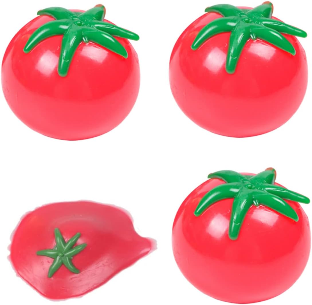 Tomato Squeeze Stress Relief Balls - 1 piece - Default Title - Odeez | Educational Toys Pakistan