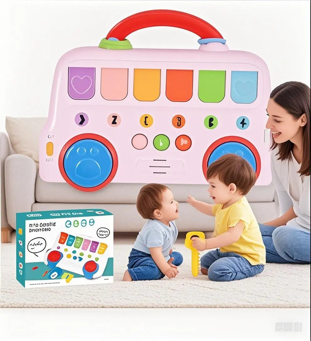 Interactive Pop Up Animal Sound Color Recognition Key Set - 940