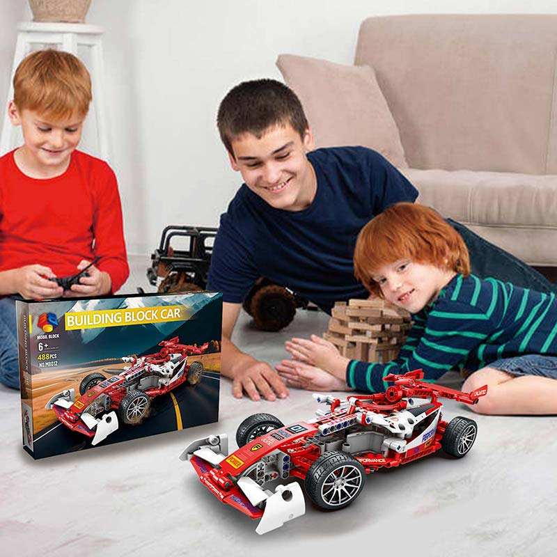 High-Speed Racing Car Building Blocks Model 448 pieces - MB012