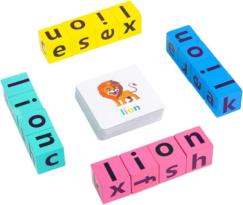 Wooden Spell the Word Learning Spelling Game - 814 - Default Title - Odeez | Educational Toys Pakistan