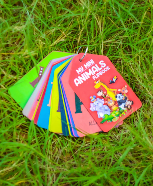 My Mini Animal Learning Flipbook 27 pcs - Default Title - Odeez | Educational Toys Pakistan