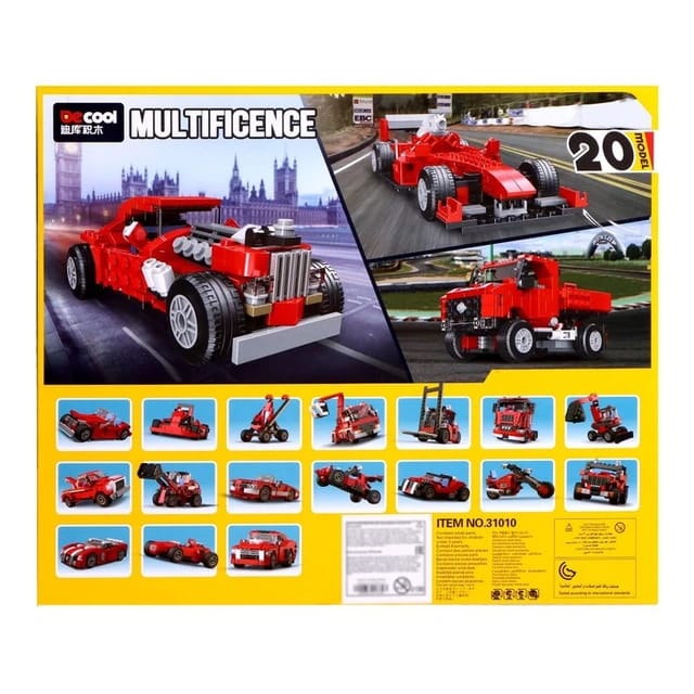 Decool Vintage Car 20 Model 31010 - 278 Pieces - Default Title - Odeez | Educational Toys Pakistan