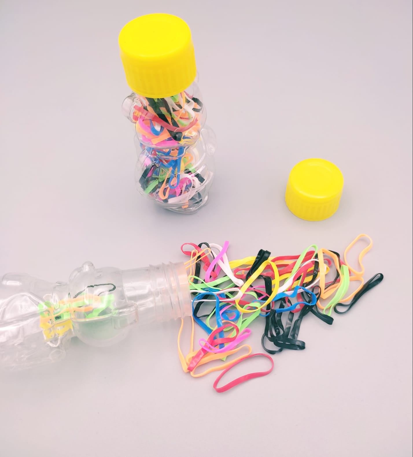 DIY Colorful Rubberbands Jar - 567 - Default Title - Odeez | Educational Toys Pakistan