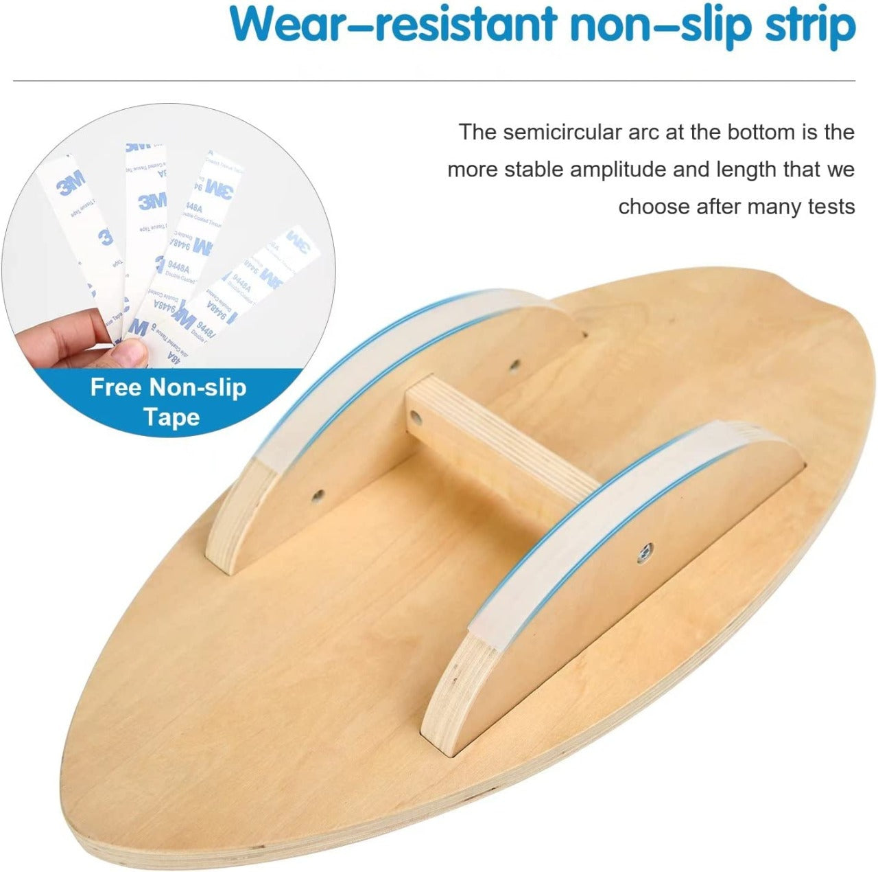 DIY Wooden Balance Board for Kids - 114 - Default Title - Odeez | Educational Toys Pakistan