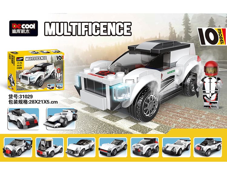 Decool Speed Vehicle Building Blocks 31029 - 172 Pieces - Default Title - Odeez | Educational Toys Pakistan