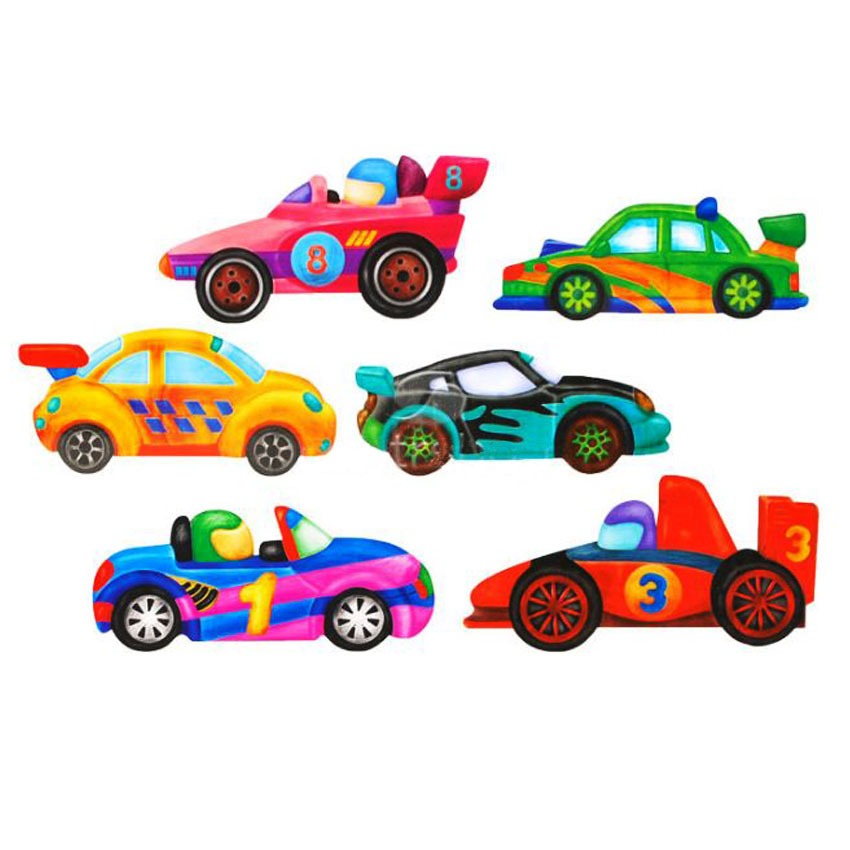DIY Racers Vehicle Mould and Paint for Kids - H87 - Default Title - Odeez | Educational Toys Pakistan