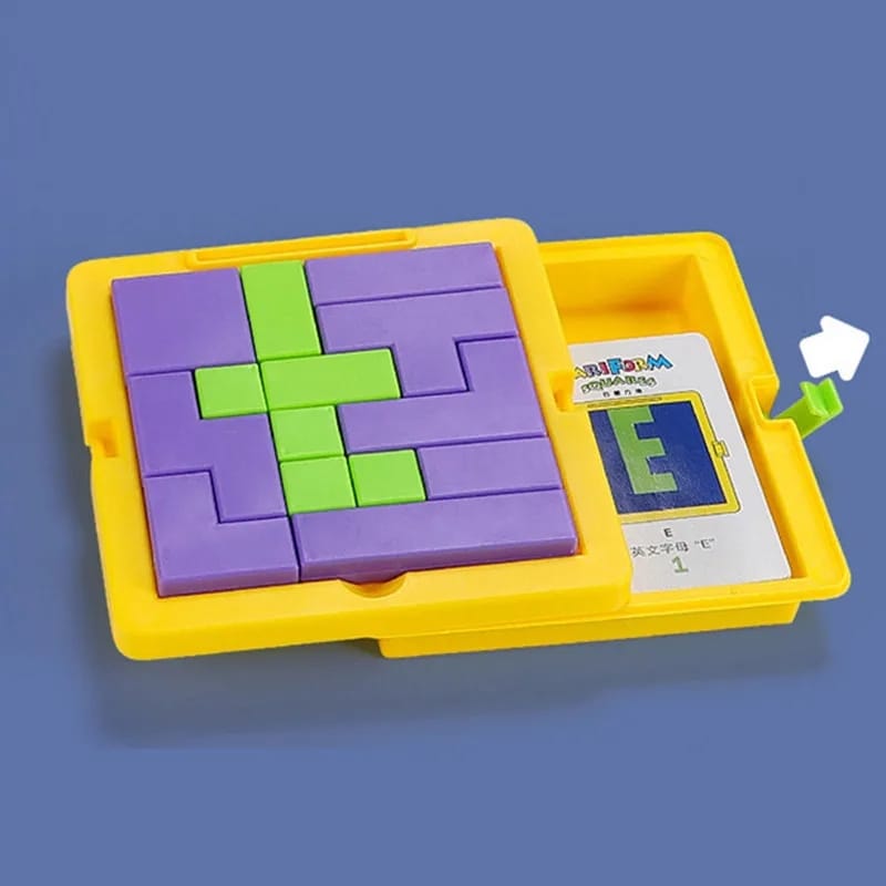 Variform Squares Mind Pattern Puzzle - 55 Challenges - Default Title - Odeez | Educational Toys Pakistan