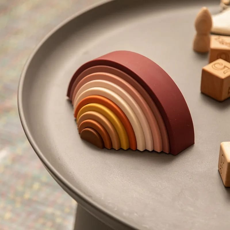 Wooden Colorful Stacking Blocks - 10 Pieces - 942 - Default Title - Odeez | Educational Toys Pakistan