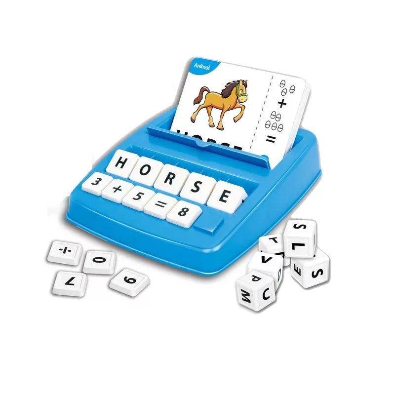 2 in 1 Word & Maths Learning Kit - 32 Cards - Default Title - Odeez | Educational Toys Pakistan