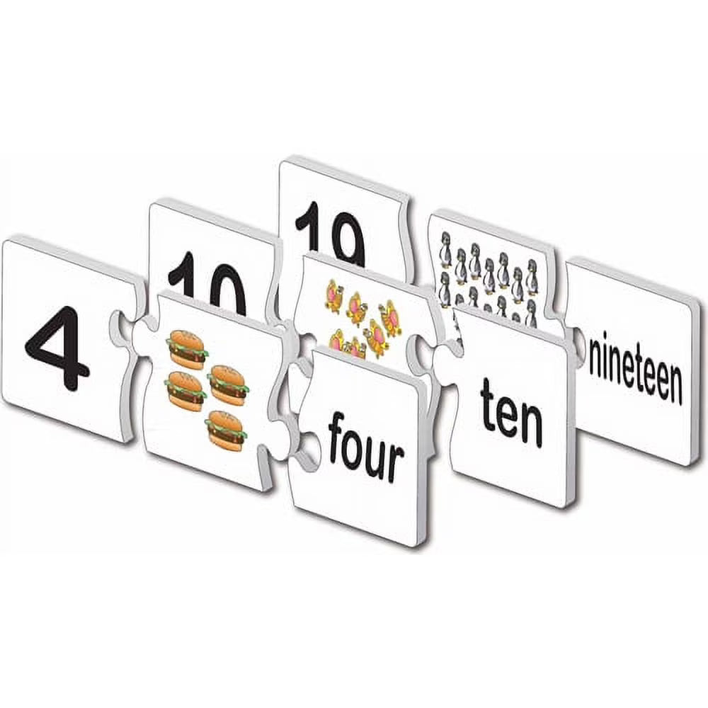 Match It! Numbers Puzzle Educational Matching Game for Kids - 06Y