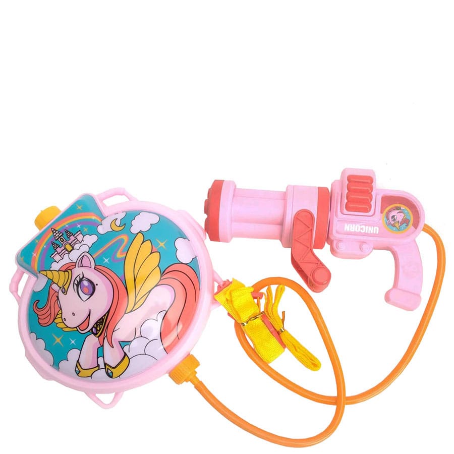 Unicorn Spray Water Gun with Backpack Water Tank - 685 - Default Title - Odeez | Educational Toys Pakistan