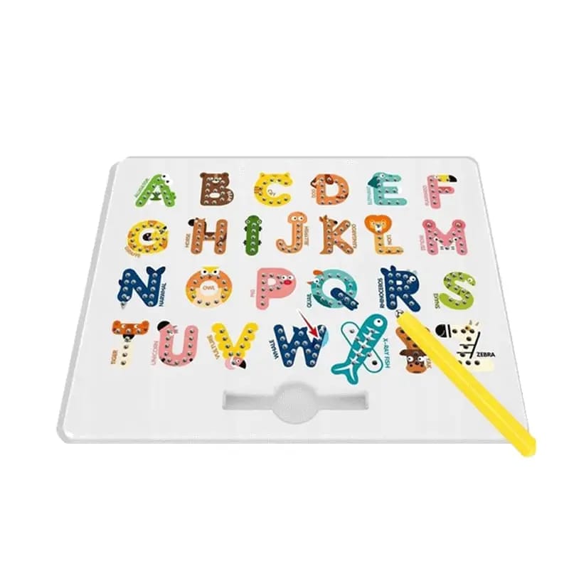 Magnetic Animal Alphabet Tracing Magpad - 211