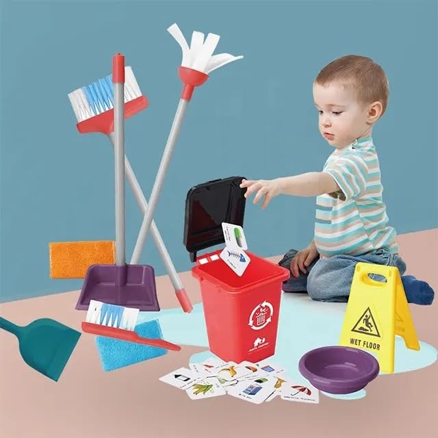 Pretend Play Housekeeping Cleaning Little Dustman Set - 988
