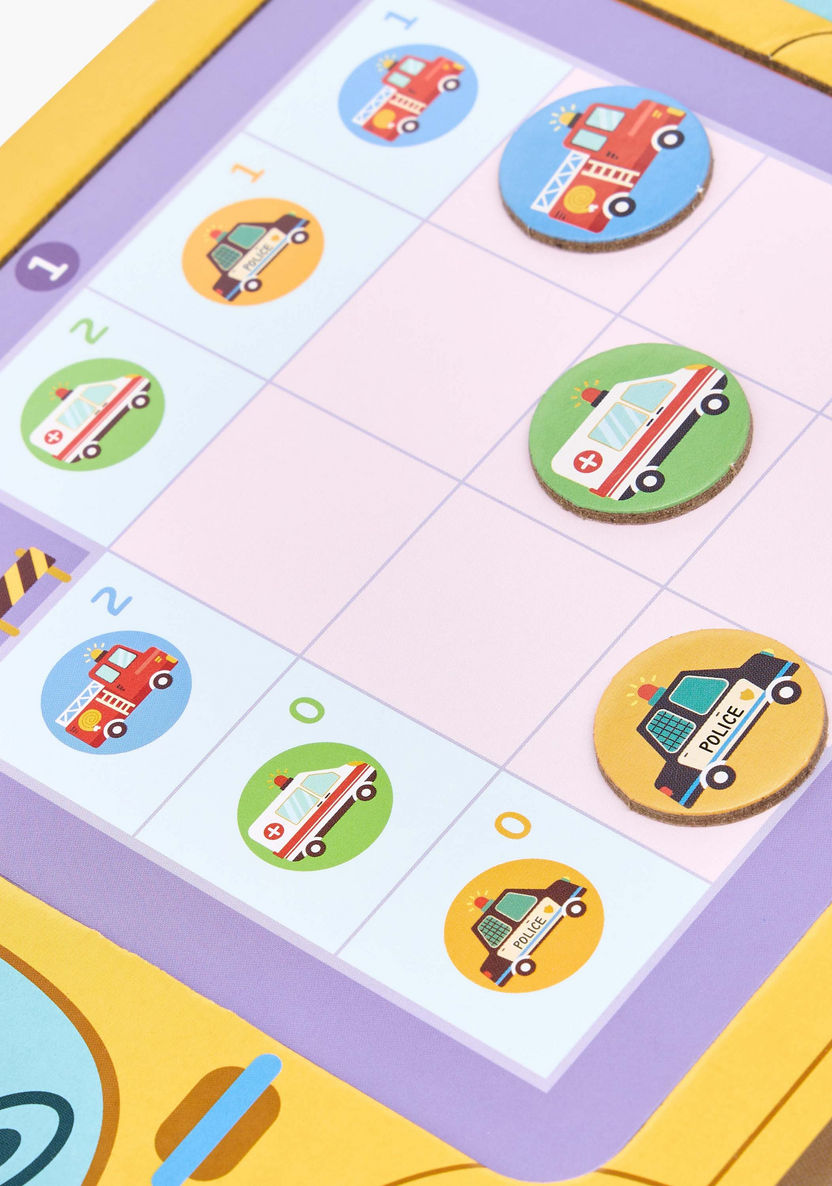 Sudoku Traffic Challenge Board Game for Kids - 789