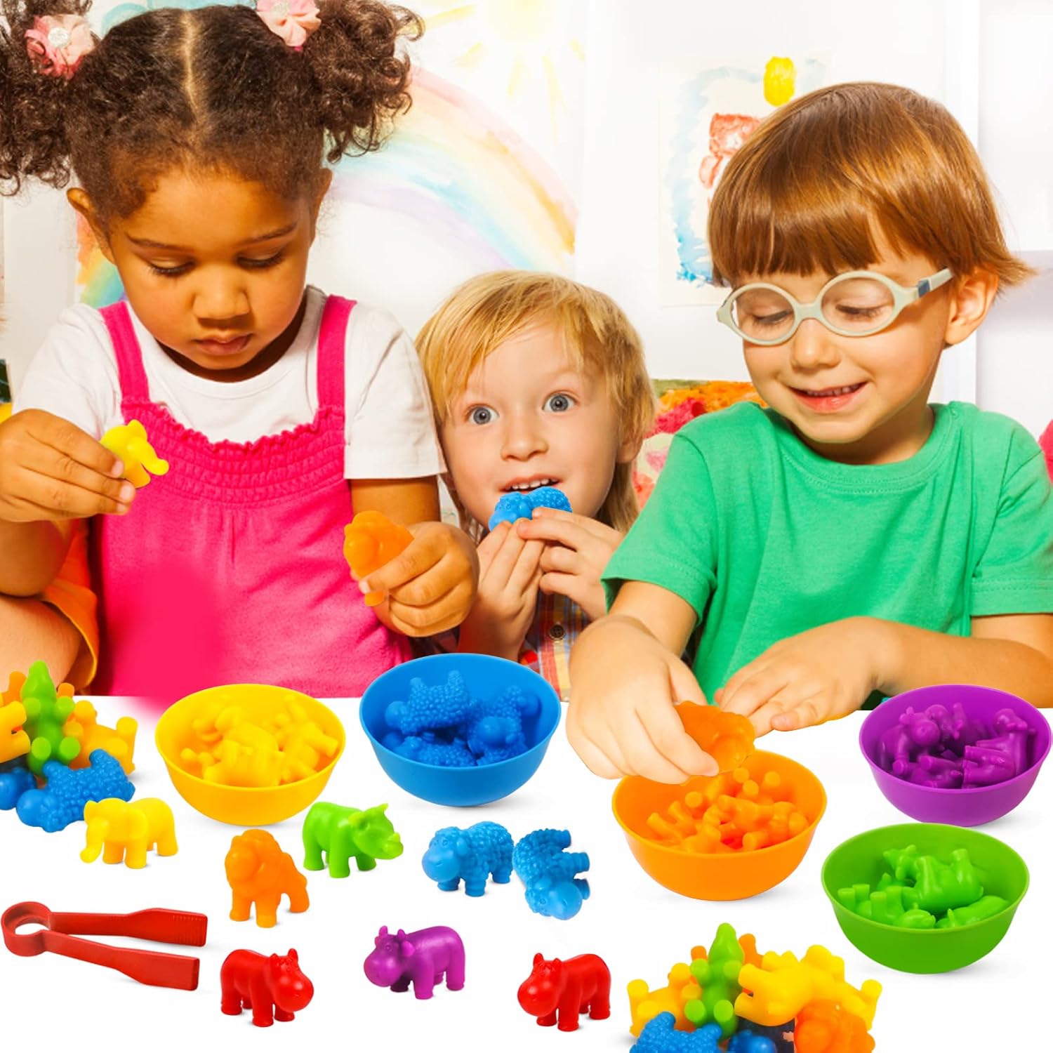 Animal Color Classification Sorting Puzzle - S02