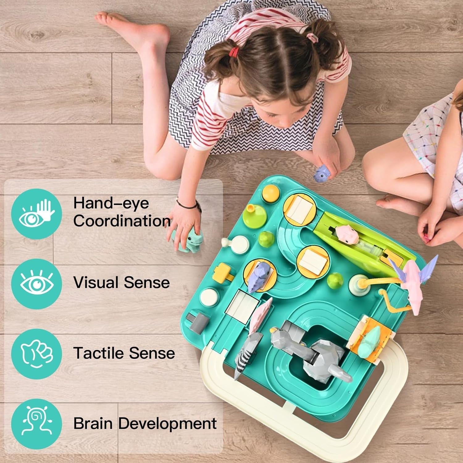 Dinosaur Car Adventure Track Play Set - 134