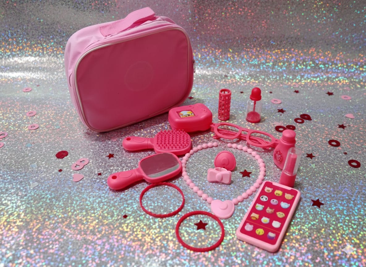 Pretend Play Jewellery Kit Bag for Kids - 953