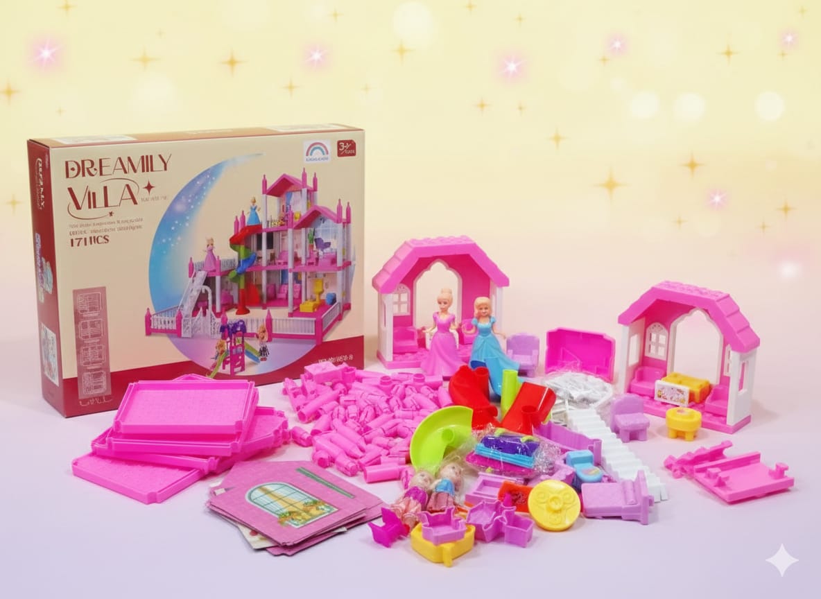 Dreamily Villa Princess Castle Building Set 171 pieces - 098
