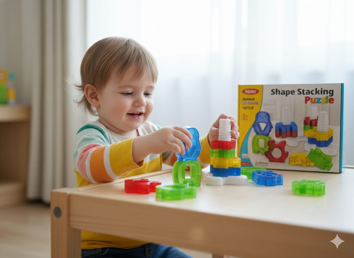 Shape Animal Stacking Puzzle - 011