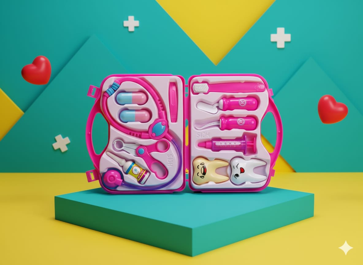 DIY Dentist Pretend Play Kit for Kids - 499