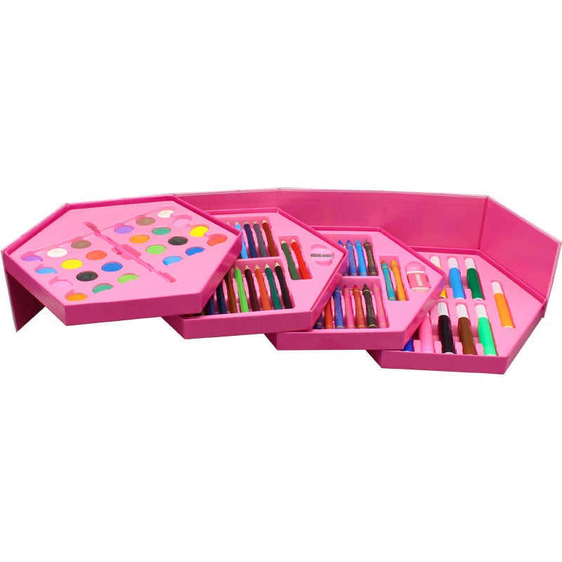 Unicorn Theme Pink Art Painting Kit - 112 pieces - Default Title - Odeez | Educational Toys Pakistan