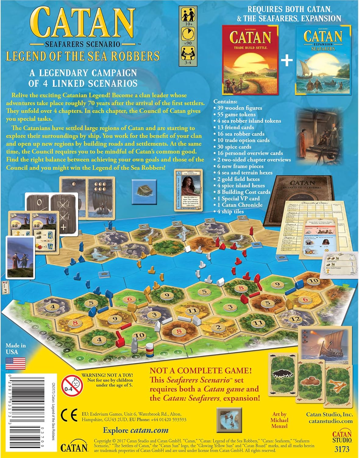 Catan Legend of the Sea Board Game - 284