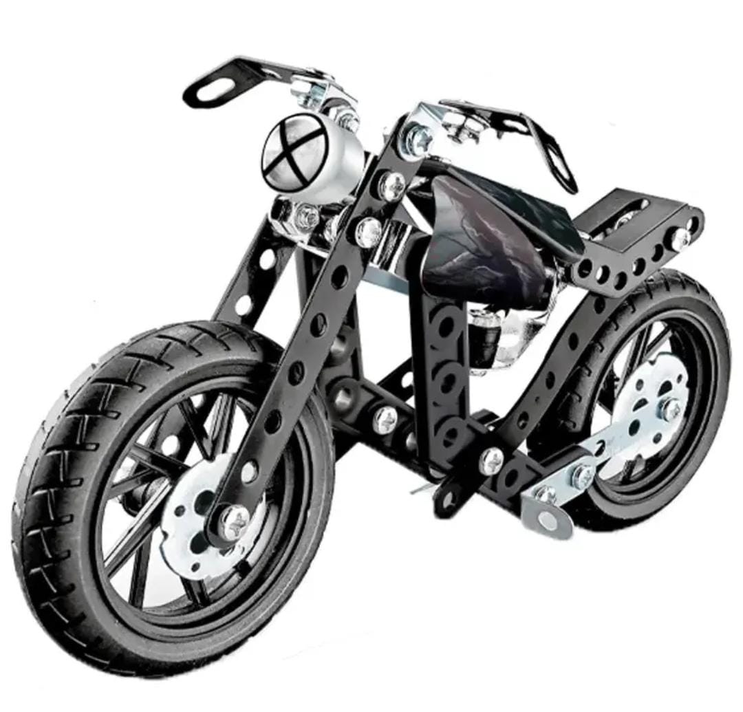 Build and Play Steel Racing Car Construction 117 pieces - 245 - Default Title - Odeez | Educational Toys Pakistan