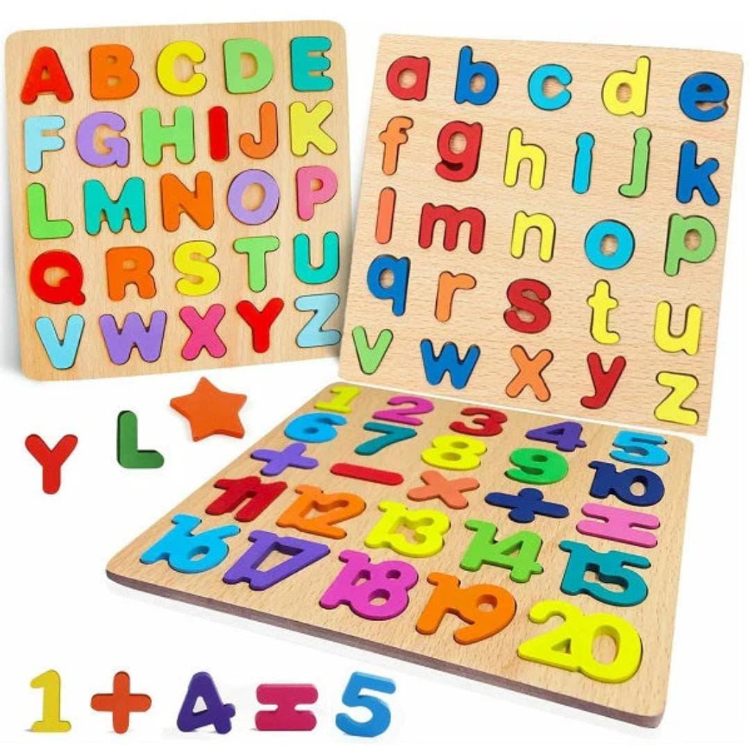 Number Wooden 1 to 20 Learning Board - 887 - Default Title - Odeez | Educational Toys Pakistan