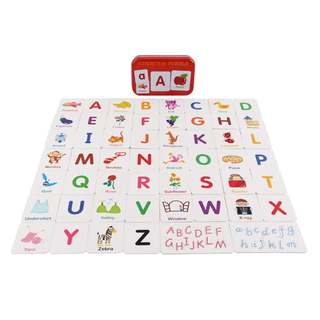 Cognition Flash Cards Puzzle Early Education - 025