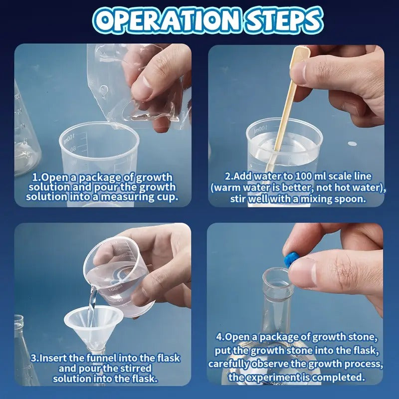 DIY Growth Stone Water Garden Science Experiment Kit - 818