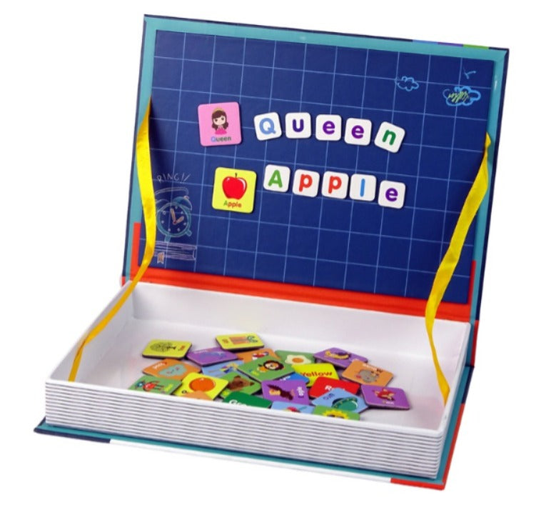 STEAM Magnetic Puzzle Book 134 pieces - Alphabet Theme - Default Title - Odeez | Educational Toys Pakistan