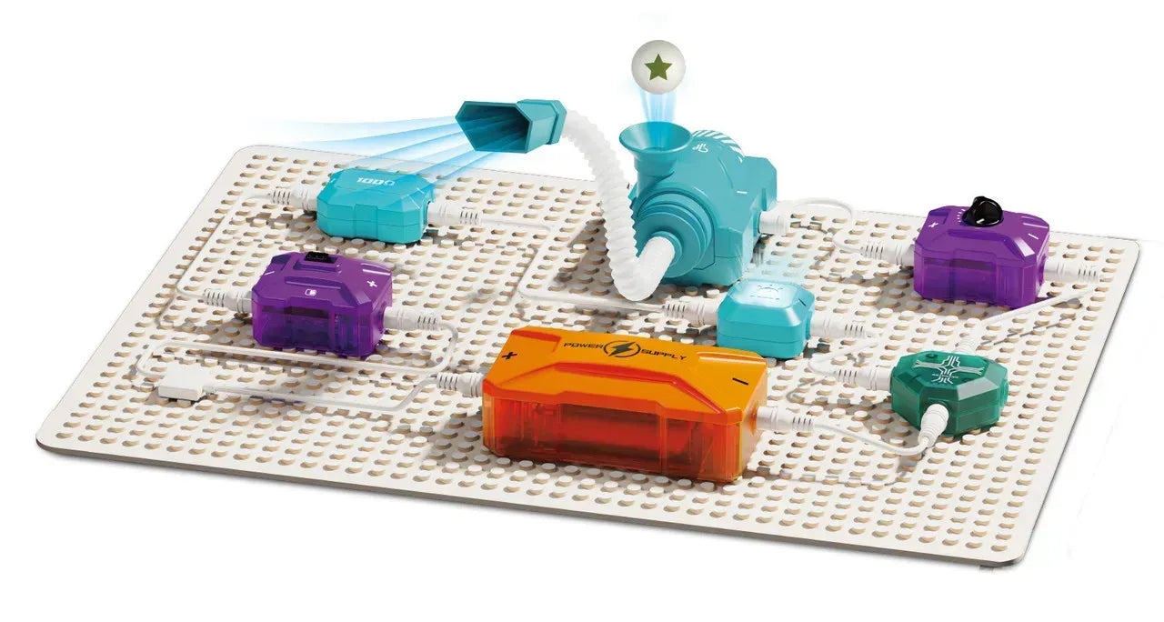 Electronic Blocks Science Circuit Vacuum Cleaner 44 Experiments 21 pieces - 001