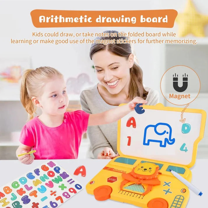 Hands-on Arithmetic Car Puzzle Drawing Board Kit - 024