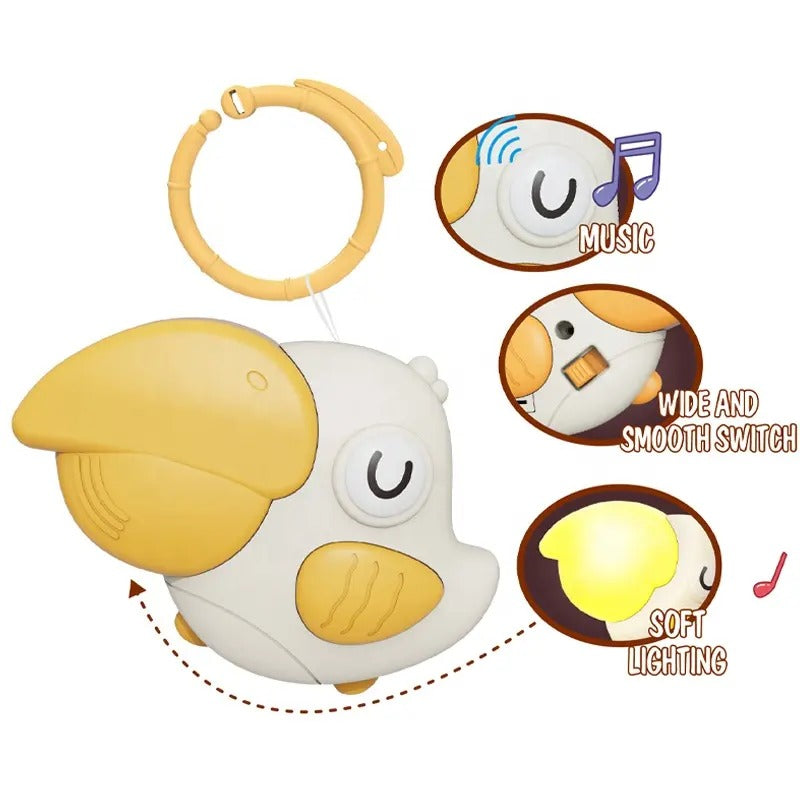 Without Box Bird Night Baby Lamp with Sound - 837