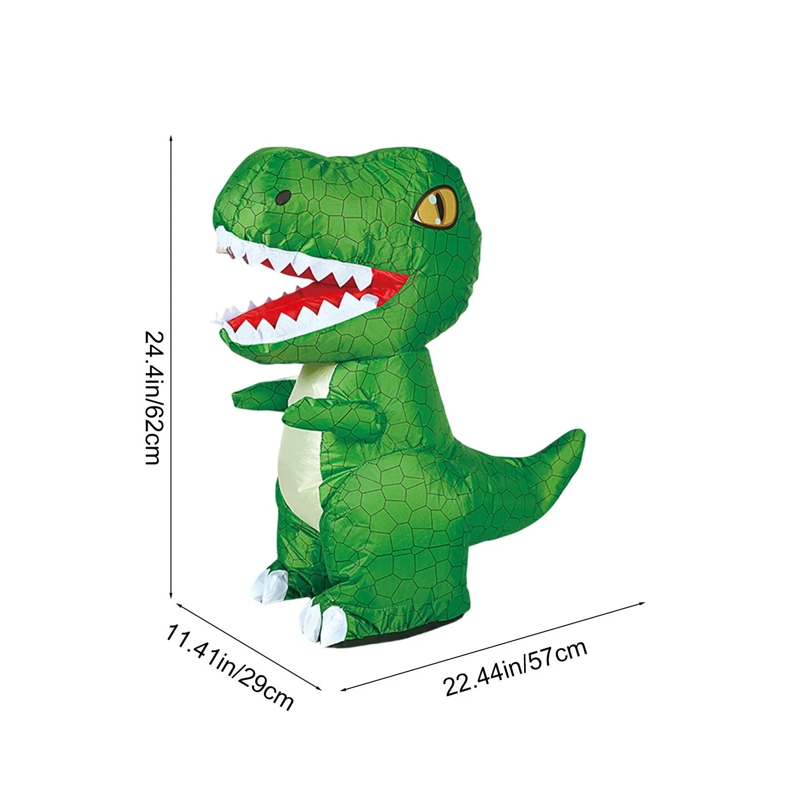 Inflatable RC Dinosaur Electric Air Pump Rechargeable Toy - 616