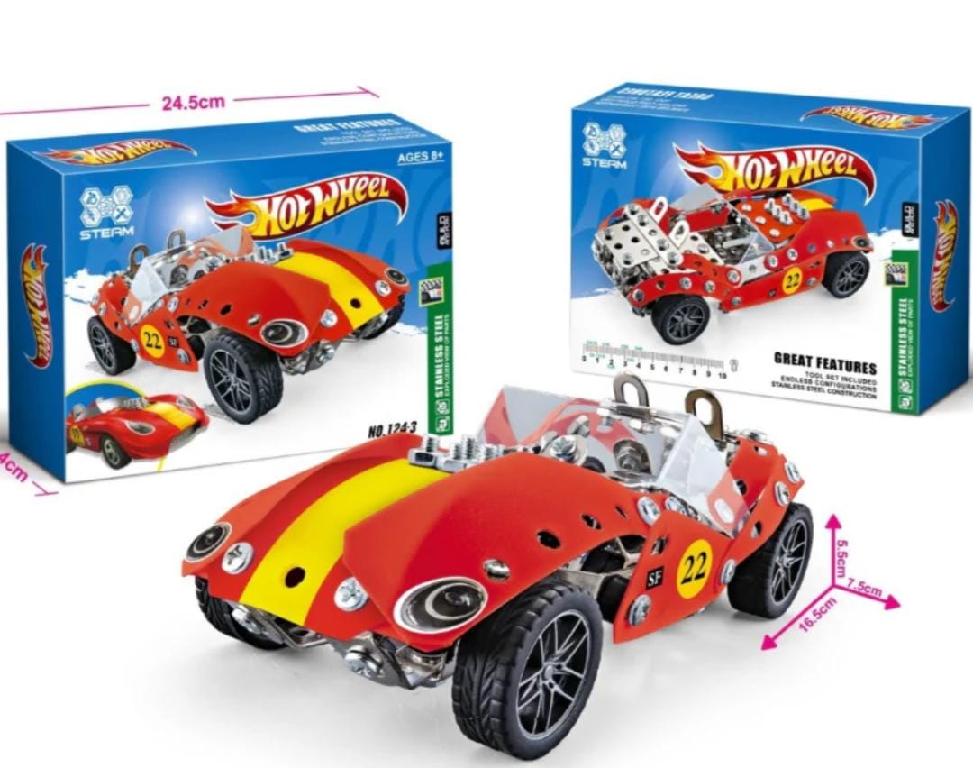 Build and Play Steel off-road Construction - 243 - Default Title - Odeez | Educational Toys Pakistan