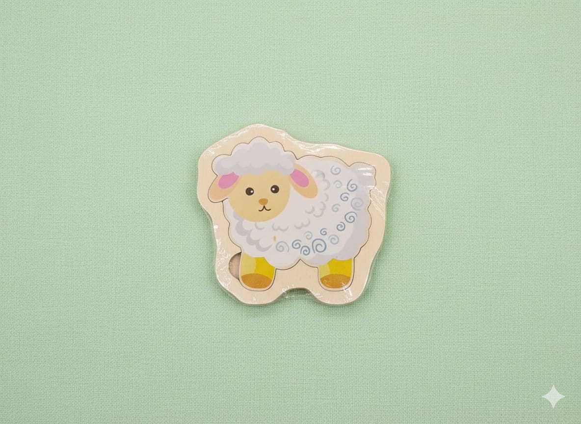 Wooden Jigsaw Puzzle Random Character 1 piece - 474