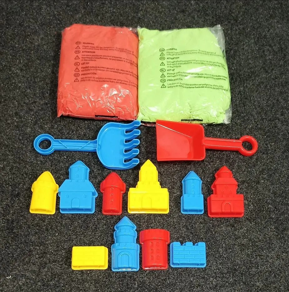 Magic Modelling Sand with Castle Molds 1 Kg - 6B3