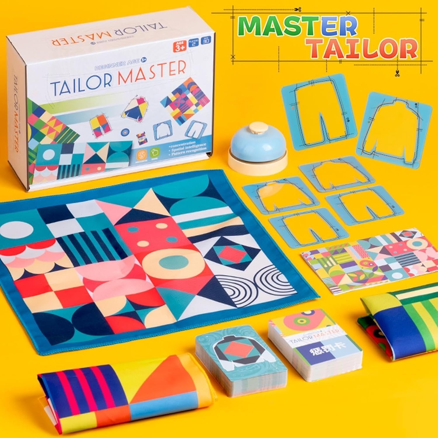 Tailor Master Interactive Pattern Challenge Game - Multiplayer - Default Title - Odeez | Educational Toys Pakistan