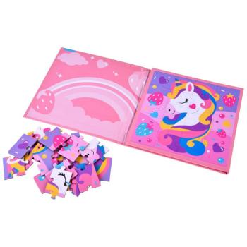 2in1 Magnetic Unicorn Booklet Puzzle - 004