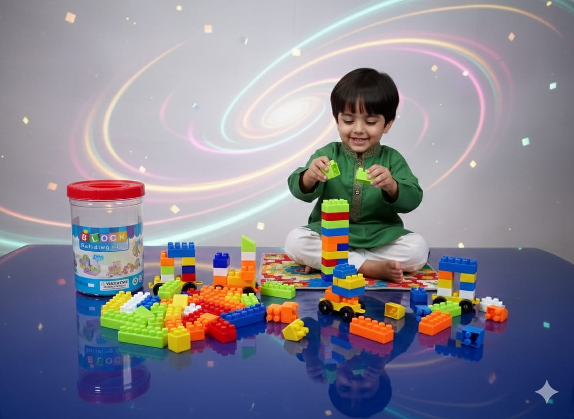Bucket Building Block 55 piece - 601