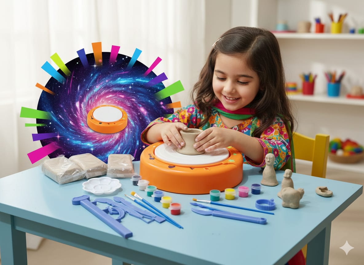 DIY Pottery Wheel Ceramic Toy - 160