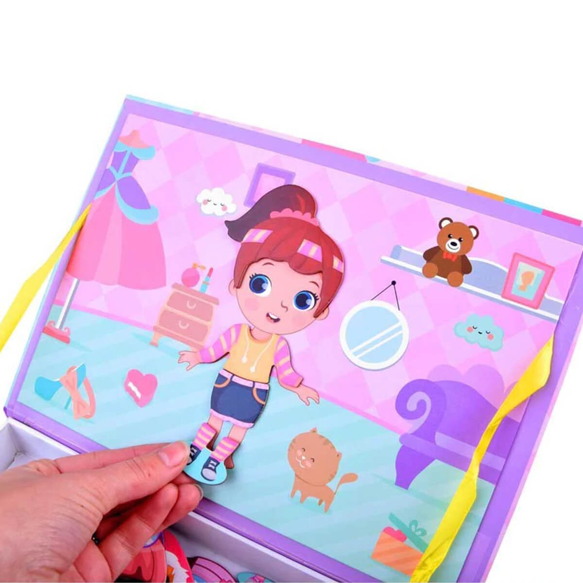 STEAM Magnetic Puzzle Book 50 pieces - Girl's Costume Theme - Default Title - Odeez | Educational Toys Pakistan