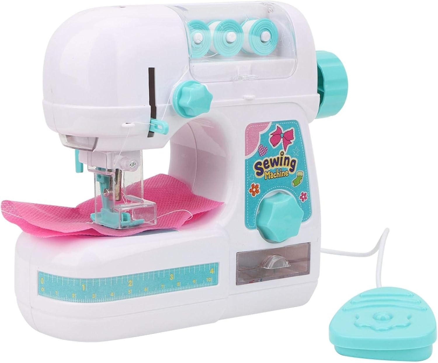 DIY Electric Sewing Machine Real Pretend Play Kit - 923
